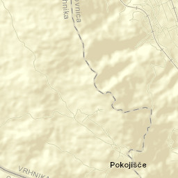 Borovnica Street Map
