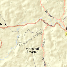 Škocjan Street Map