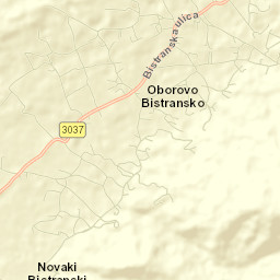 Gornja Bistra Street Map