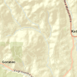 Kašina Street Map