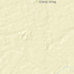 Gornji Breg Street Map