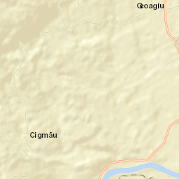 Geoagiu Street Map