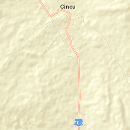 Cincu Street Map
