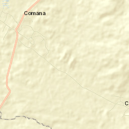 Comana de Jos Street Map