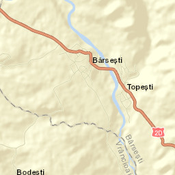 Comuna Bârseşti Street Map