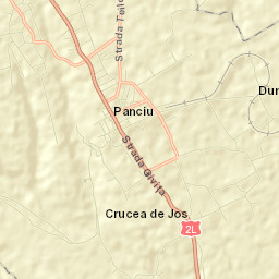 Panciu Street Map