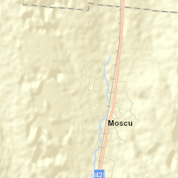 Moscu Street Map
