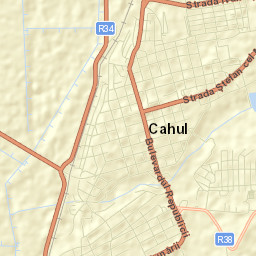Cahul Street Map