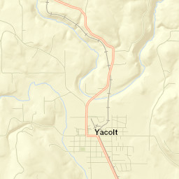 Yacolt Street Map