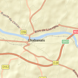 Chabanais Street Map