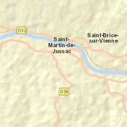 Saint-Brice-sur-Vienne Street Map