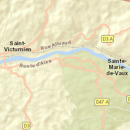 Saint-Victurnien Street Map