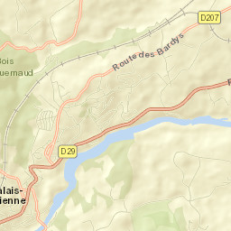 Le Palais-sur-Vienne Street Map