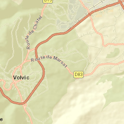 Volvic Street Map