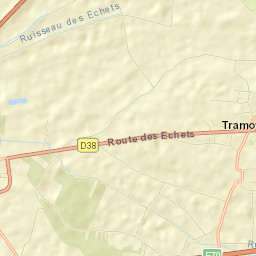 Tramoyes Street Map