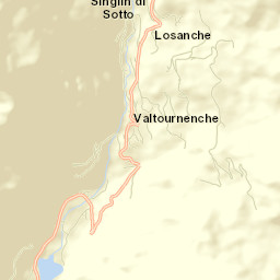 Valtournenche Street Map