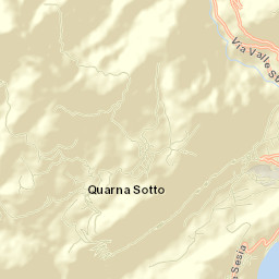 Quarna Sopra Street Map