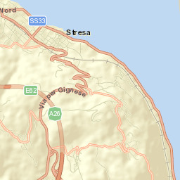 Stresa Street Map