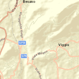 Besano Street Map