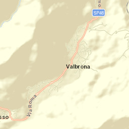 Valbrona Street Map