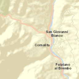 San Giovanni Bianco Street Map