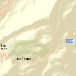 Ronzo-Chienis Street Map