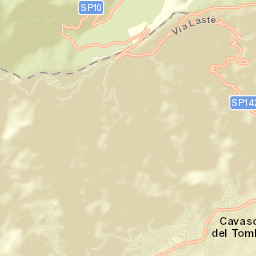 Cavaso del Tomba Street Map