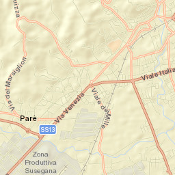 Santa Lucia di Piave Street Map