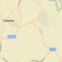 Gaiarine Street Map