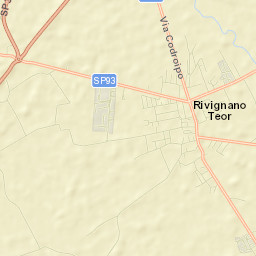 Rivignano Street Map