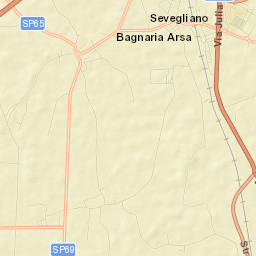 Sevegliano Street Map