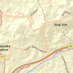 Šmarjeta Street Map