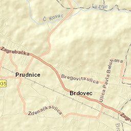 Prigorje Brdovečko Street Map