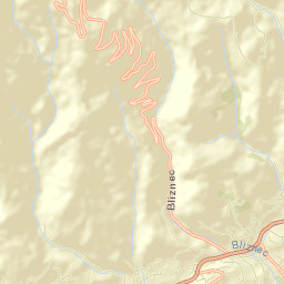 Gradska četvrt Podsljeme Street Map