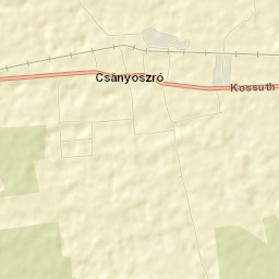 Sellyei Járás Street Map