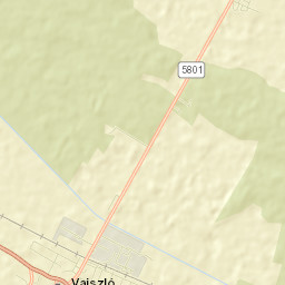 Vajszló Street Map