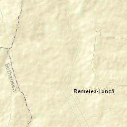 Comuna Mănăştiur Street Map