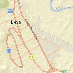 Deva Street Map