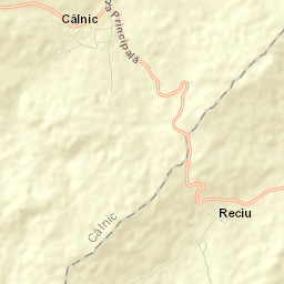 Comuna Câlnic Street Map