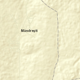 Mândrești Street Map