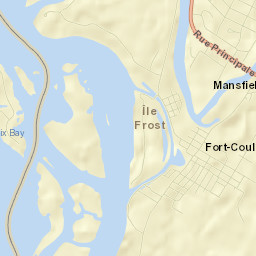 Fort-Coulonge Street Map