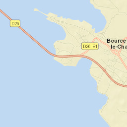 Bourcefranc-le-Chapus Street Map