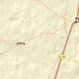 Saint-Hilaire-de-Villefranche Street Map