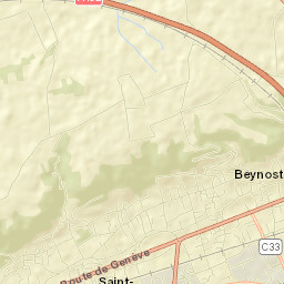 Saint-Maurice-de-Beynost Street Map