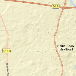 Saint-Jean-de-Niost Street Map
