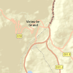 Virieu-le-Grand Street Map