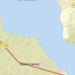 Saint-Jorioz Street Map