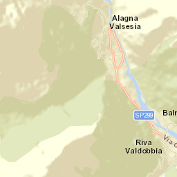 Alagna Valsesia Street Map