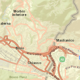 Maslianico Street Map