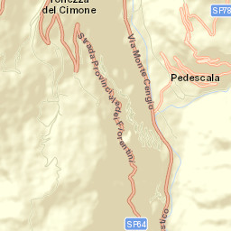 Tonezza del Cimone Street Map